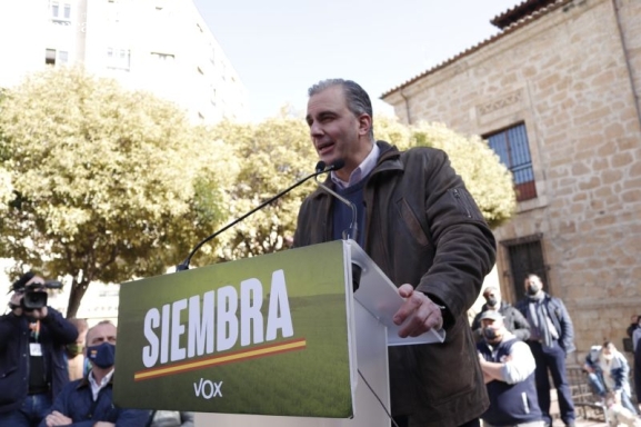  Ortega Smith en Salamanca: «Hay una brecha insalvable entre la gente de la calle y los que hacen política de ficción»