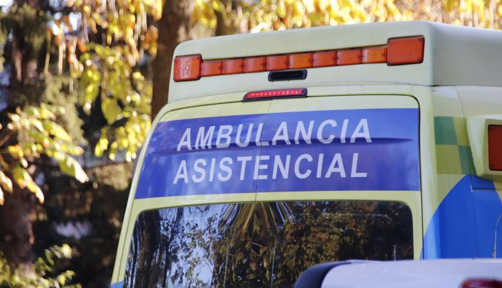  Un motorista resulta herido tras sufrir una caída en San Morales