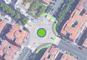  El Ayuntamiento de Salamanca inicia la construcción de una nueva glorieta en la intersección de la Avenida de Federico Anaya con Los Cedros y el Paseo de Los Olivos