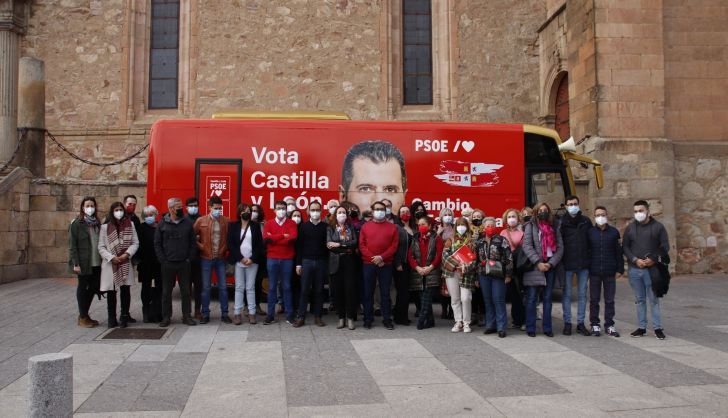  Fernando Pablos, satisfecho con el balance de campaña: “Estamos convencidos de que vamos a ganar en Salamanca”