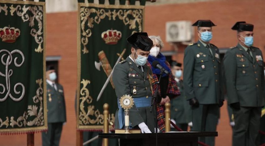  El teniente coronel Pedro Merino toma el mando de la Comandancia de la Guardia Civil de Salamanca