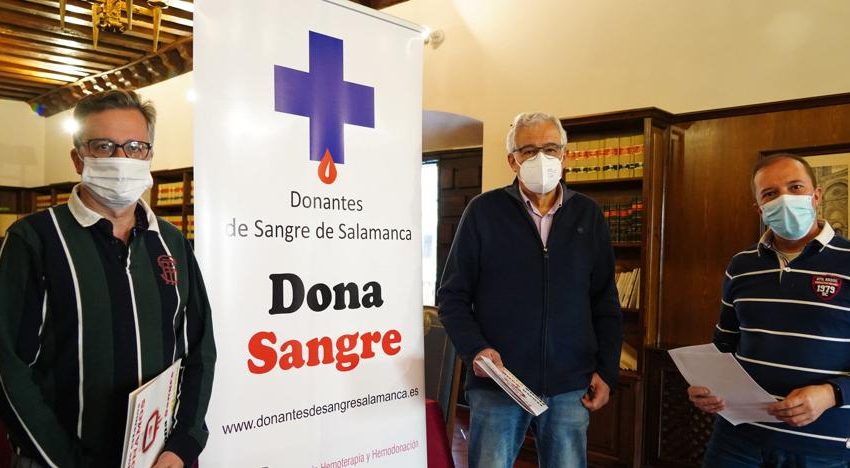  Las donaciones de sangre aumentan un 4,59% en Salamanca durante 2021 alcanzando la cifra de 13.652