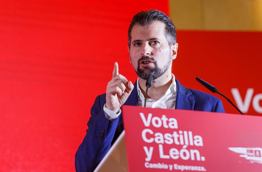 Tudanca dice que está dispuesto a hablar con Podemos, Ciudadanos y España Vaciada y solo excluye a Vox