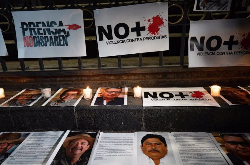  Radiografía del periodismo en México: un incesante goteo de profesionales asesinados