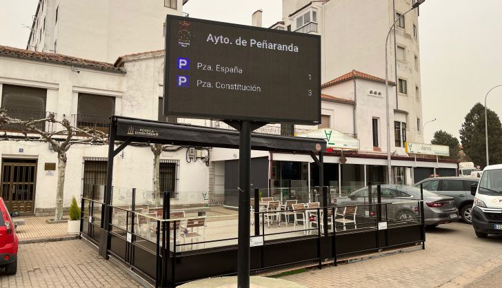  En marcha el aparcamiento inteligente en Peñaranda