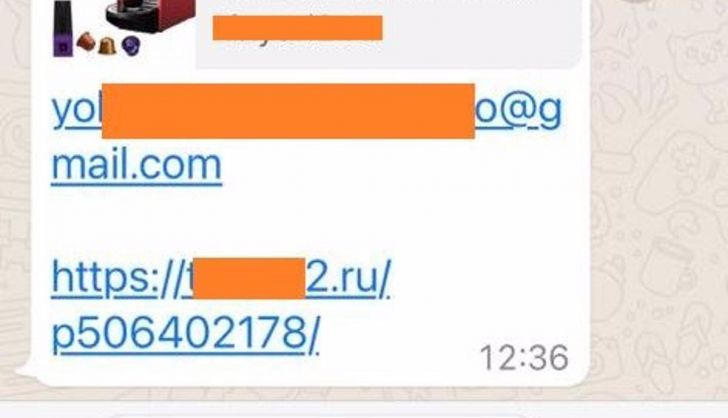  La Guardia Civil alerta de un engaño en WhatsApp para recoger datos personales en el que regalan una cafetera por el 8M
