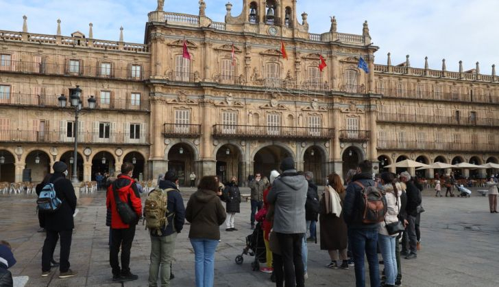  Salamanca registra en febrero cifras de viajeros y pernoctaciones similares a la prepandemia