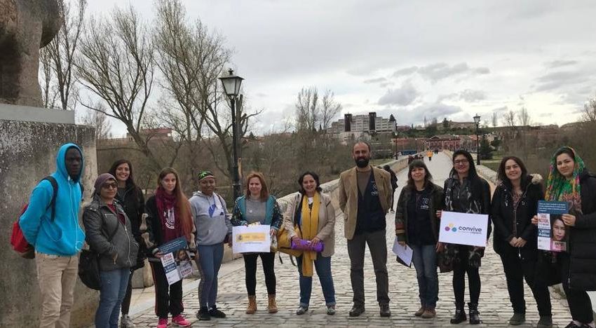  Concentración de Cepaim en Salamanca por el Día de la Eliminación de la Discriminación Racial