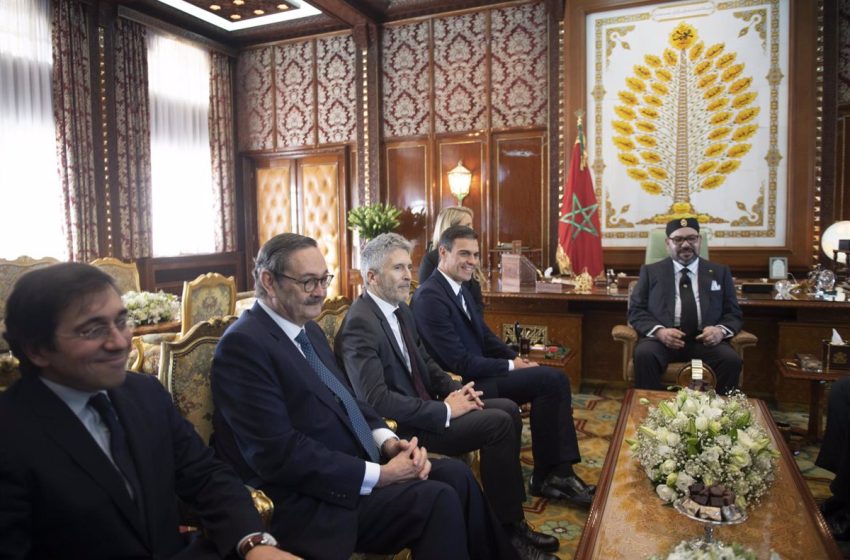  Mohamed VI invita a Sánchez a visitar Marruecos en los «próximos días» para escenificar la nueva etapa