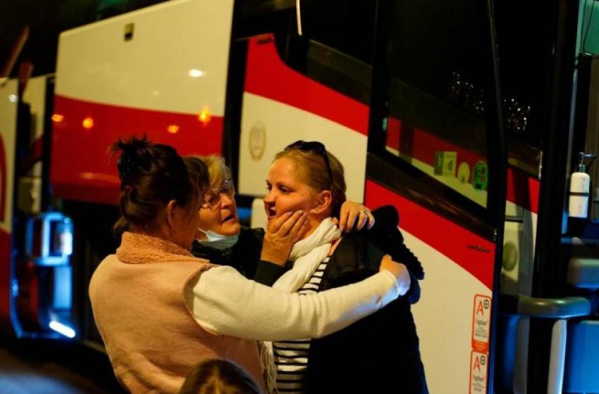  La acogida de los 34 refugiados ucranianos llegados del horror
