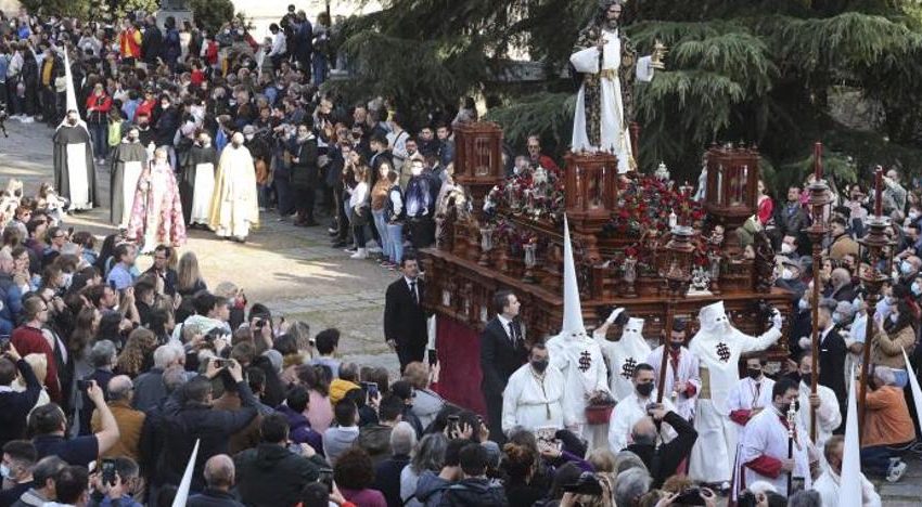  Salamanca llega al Miércoles Santo con los hoteles llenos y el Flagelado y Nuestra Señora de las Lágrimas como protagonistas