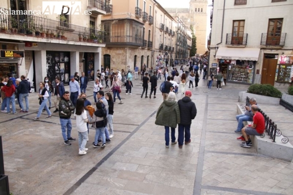  Gran afluencia de público en Salamanca al final de abril