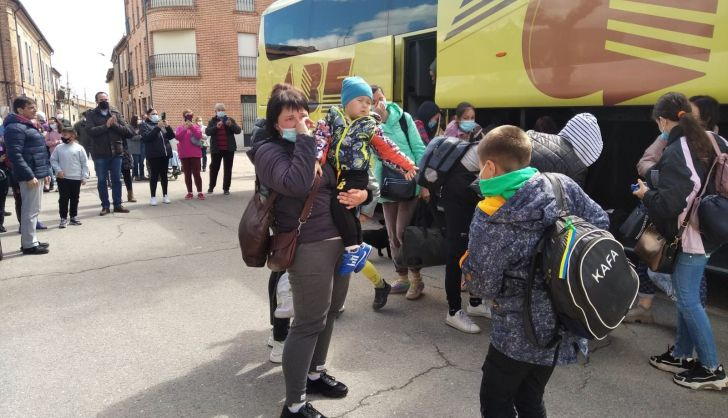  Cantalapiedra acoge a 26 refugiados ucranianos