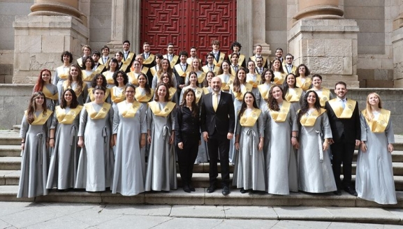  El coro salmantino que participará en el estreno mundial, en Madrid, de ‘El camino de Emaús’