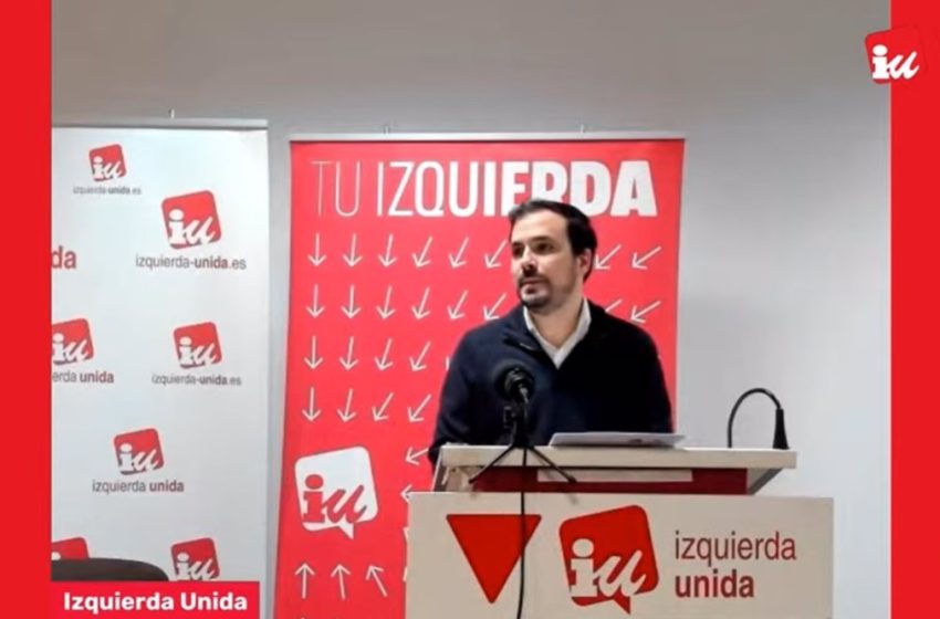 Garzón dice que IU tiene «oportunidades políticas» en estos momentos por el «bagaje» y la «trayectoria» del partido