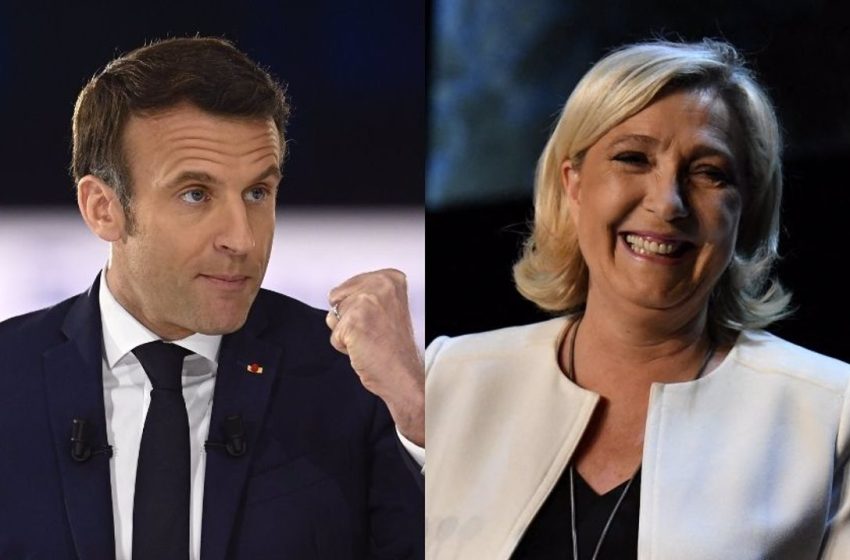  Macron y Le Pen pasan a la segunda vuelta de las elecciones presidenciales francesas, según pie de urna