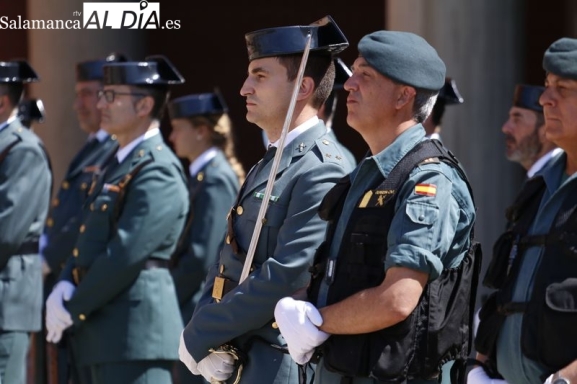  La celebración en Salamanca del 178 aniversario de la Guardia Civil