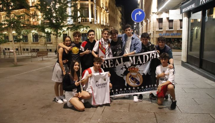  La decimocuarta Champions League del Real Madrid también se celebra en Salamanca
