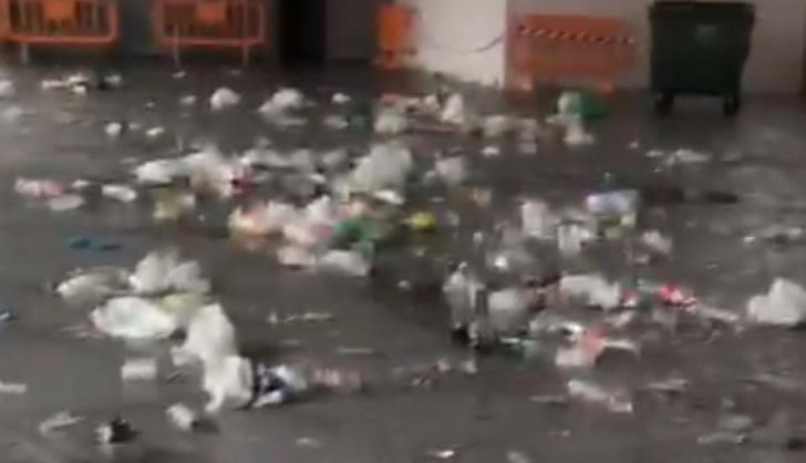  VIDEO | El Partido Popular de Villares de la Reina denuncia el almacenamiento de basura provocado por la celebración de los Quintos