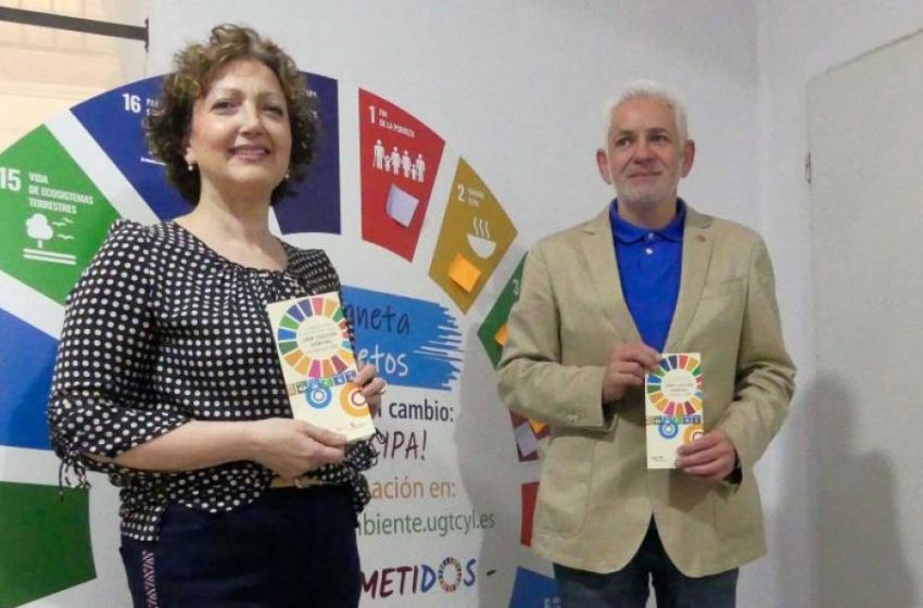  UGT trae a Salamanca el ‘rosco’ de los ODS para concienciar sobre los 17 objetivos sostenibles