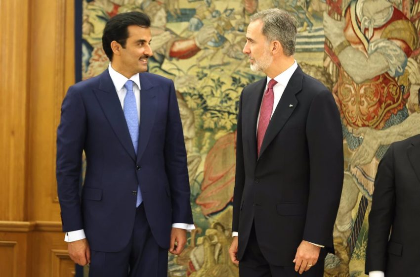  El emir de Qatar anuncia un incremento de las inversiones en España ante la «fuerza» de su economía