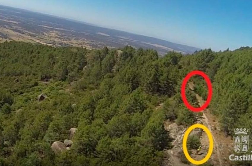  Evacuada en helicóptero a Salamanca tras sufrir un accidente de parapente