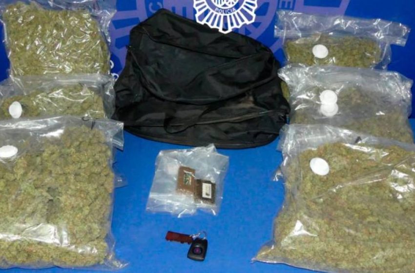  ‘Cazados’ en Fuentes de Oñoro cruzando la frontera con 7 kilos de marihuana y 174 gramos de hachís en un camión