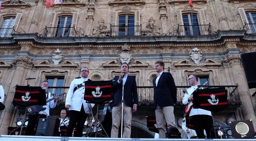  The British Army’s Salamanca Band acerca la música británica a la ciudad que le da nombre