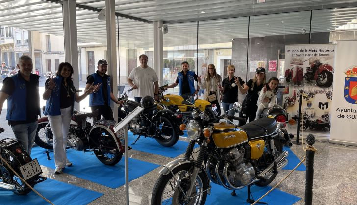  Guijuelo inaugura la exposición ‘Museo de la moto histórica’
