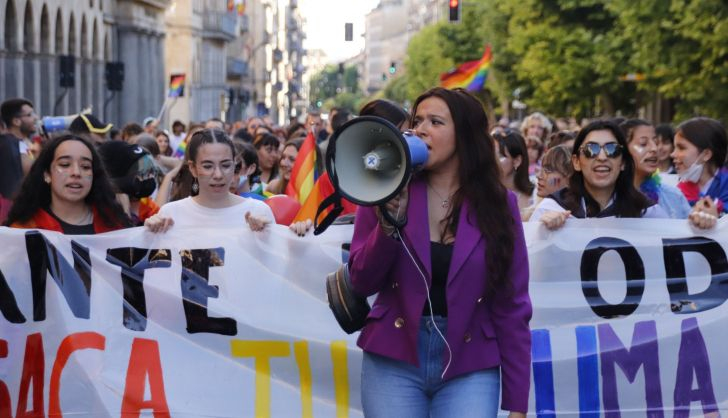 VÍDEO | El ‘Orgullo’ toma las calles de Salamanca para «combatir los discursos de odio» y reivindicar las realidades del colectivo