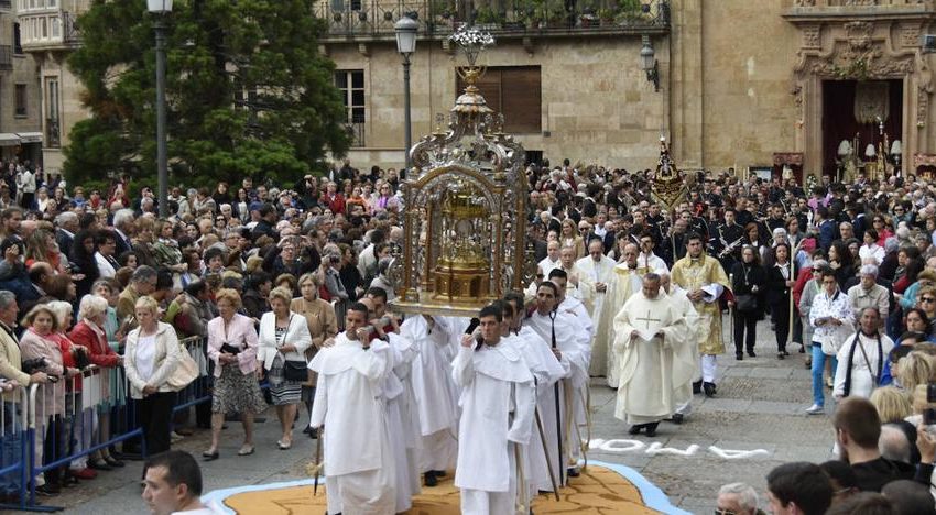  El Corpus Christi volverá a celebrarse en Salamanca con una procesión y tres altares en la calle