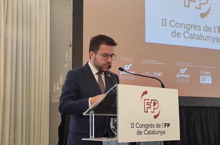  Aragonès critica al Gobierno por las «cifras absolutamente inadmisibles» de inversión en 2021