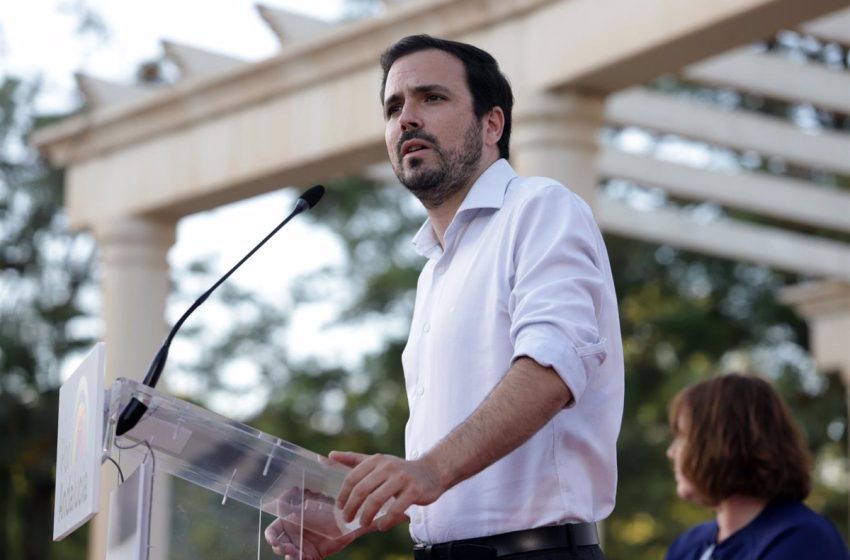  Garzón urge a un cambio de modelo que permita a España no rebasar los «límites» del medio ambiente