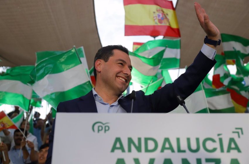  PP ganaría en Andalucía con 45-47 diputados y 9,1 puntos sobre el PSOE y Vox lograría 17-18 escaños, según La Razón