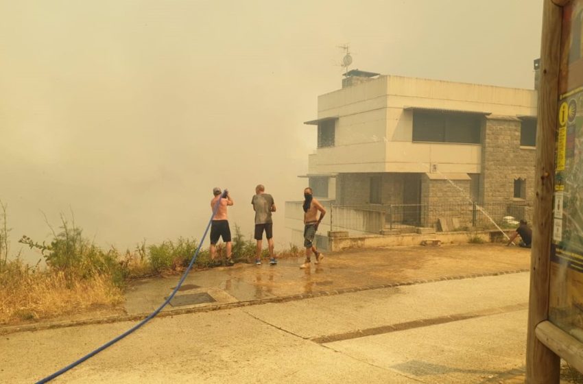  Varios incendios obligan a desalojar los cascos urbanos de Obanos, Legarda, Muruzabal y el parque Sendaviva