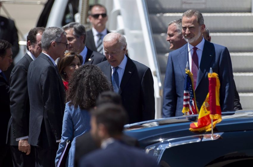  El Rey y Biden reivindican la importancia de mantener la unidad y defender las democracias