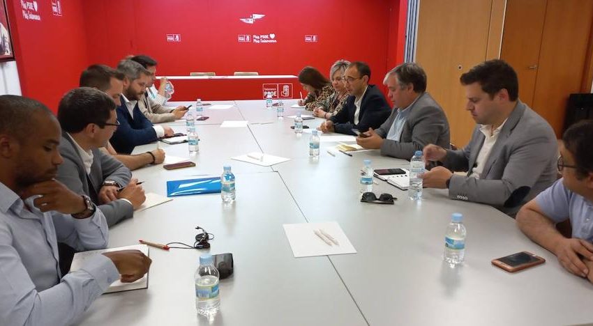  El PSOE de Salamanca y los socialistas de Guarda acuerdan trabajar de manera conjunta en las zonas transfronterizas