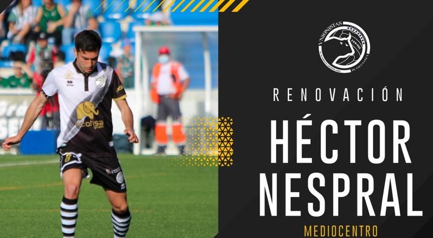  Héctor Nespral renueva por dos temporadas con Unionistas de Salamanca