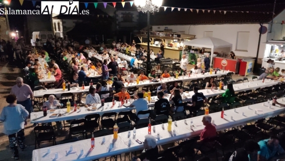  El pregón de Rubén Sánchez Martín y la cena popular abren las fiestas de Guadramiro