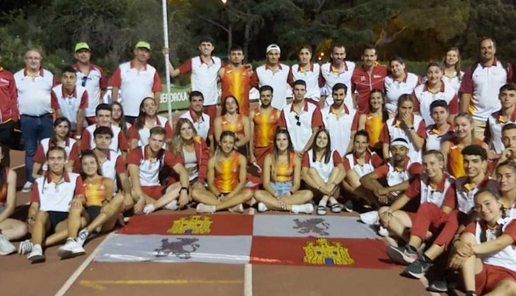  La joven selección absoluta de Castilla y León, quinta en el Campeonato de España de Federaciones de Atletismo