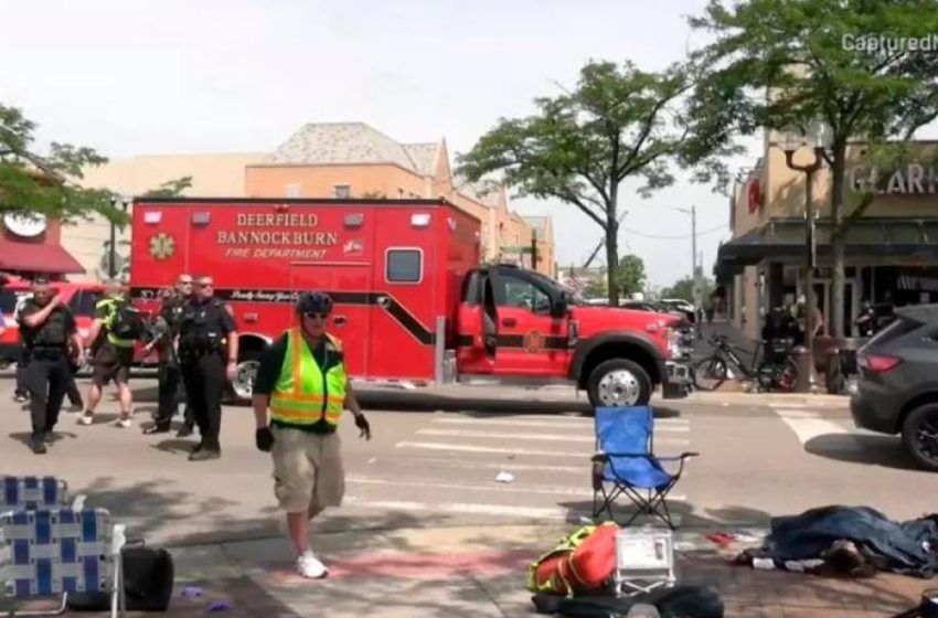  Al menos cinco muertos por disparos durante un desfile del 4 de Julio a las afueras de Chicago