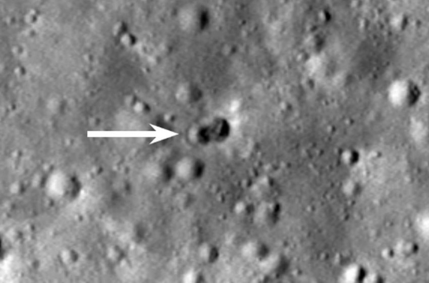  Hallado un doble cráter en la cara oculta de la Luna