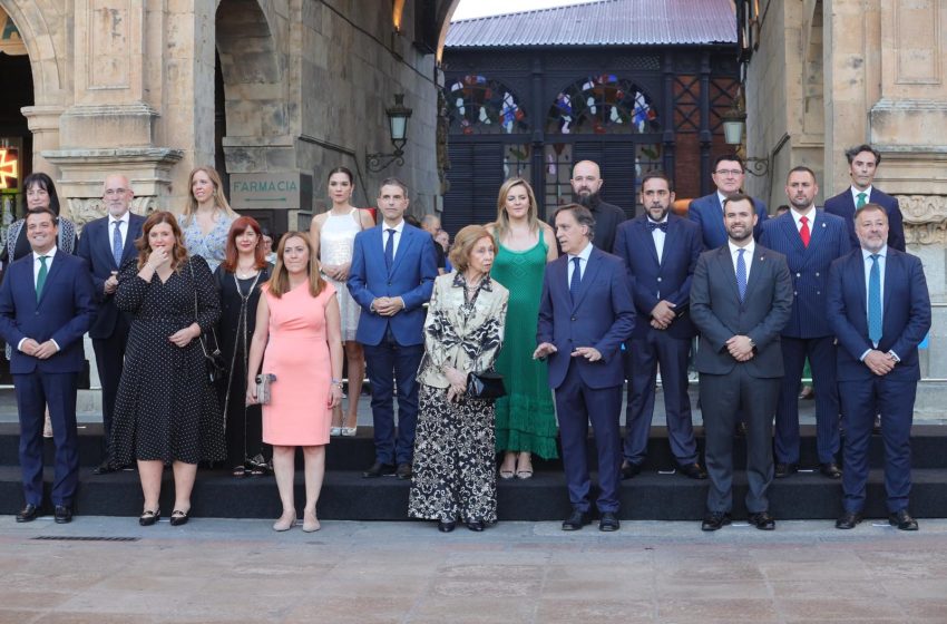  La reina Sofía preside un concierto en Salamanca