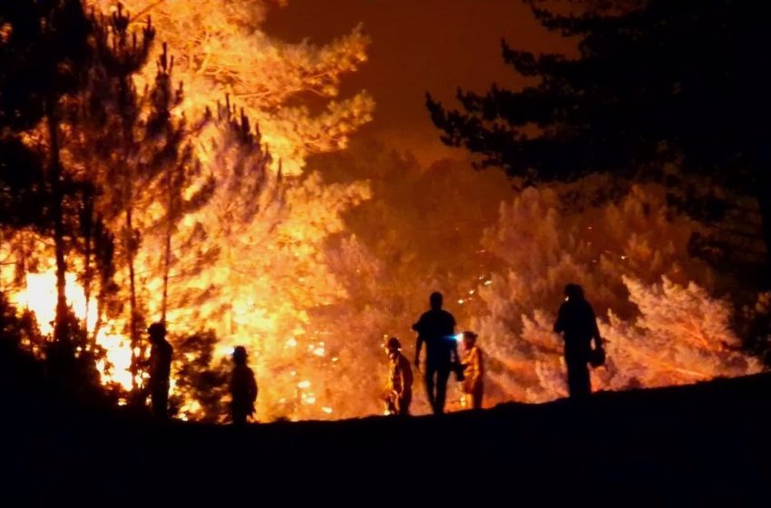  El incendio de Monsagro (Salamanca) afecta ya a más de 9.000 hectáreas