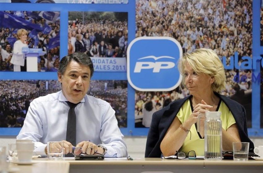  Anticorrupción pide exculpar a Aguirre y a González en el caso por la presunta ‘caja b’ del PP de Madrid