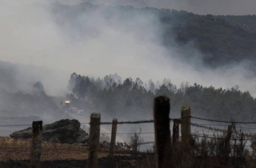  Más de una decena de incendios en la provincia de Salamanca ponen en jaque a los bomberos