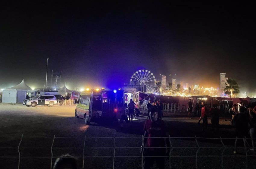  Al menos un fallecido y 17 heridos en el Medusa Festival por fuertes rachas de viento