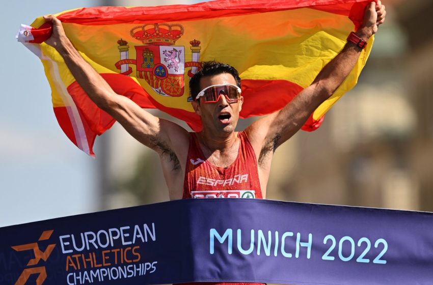  Miguel Ángel López y Raquel González, oro y plata en 35km marcha en los Europeos