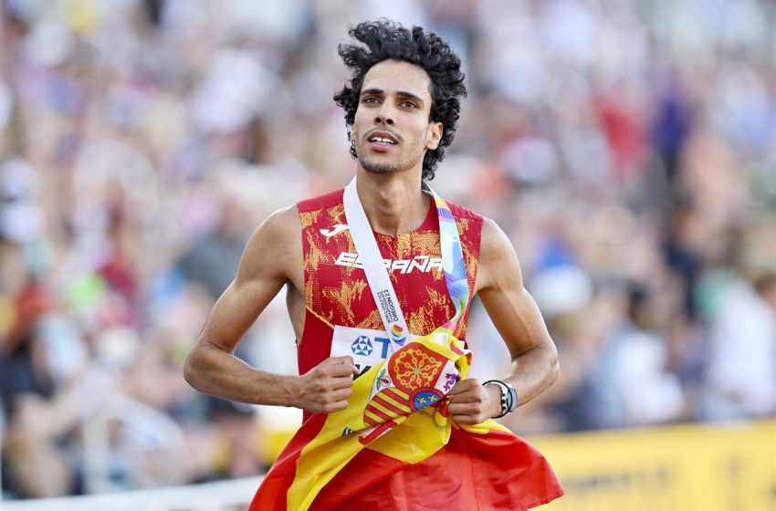  El español Mohamed Katir, subcampeón de Europa en 5.000 metros