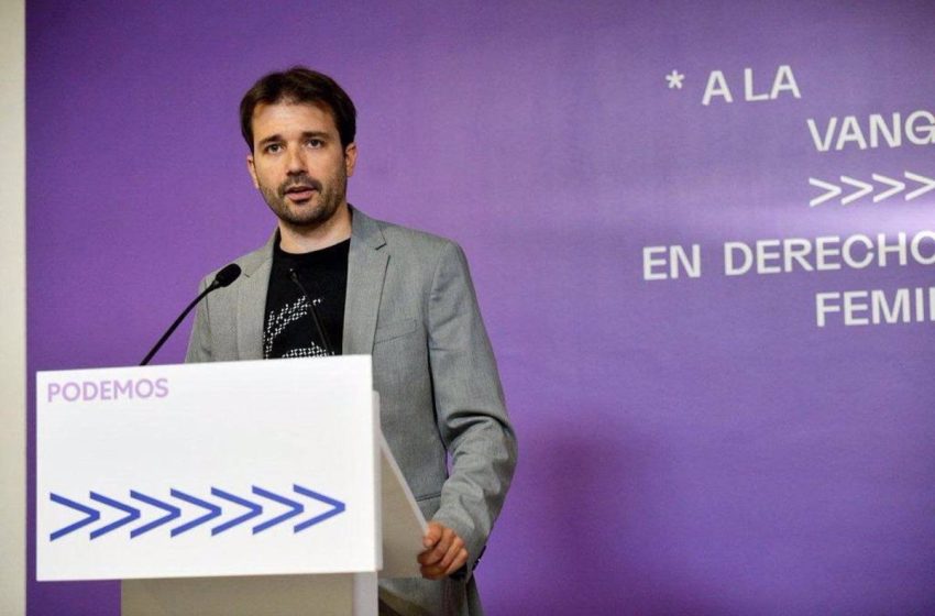  Podemos emplaza al PSOE a cambiar el sistema de elección del CGPJ para acabar con el «secuestro» del PP